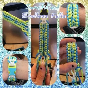 Sanctified Endless Falls Paracord Bracelet